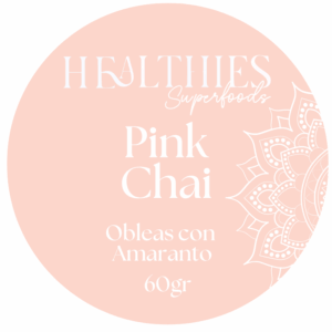 Obleas de Pink Chai
